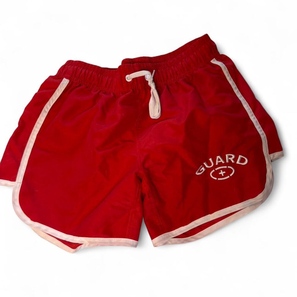 Red and white vintage 90s